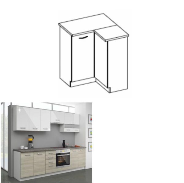 Konyhai alsó szekrény  90/90 DN ZB