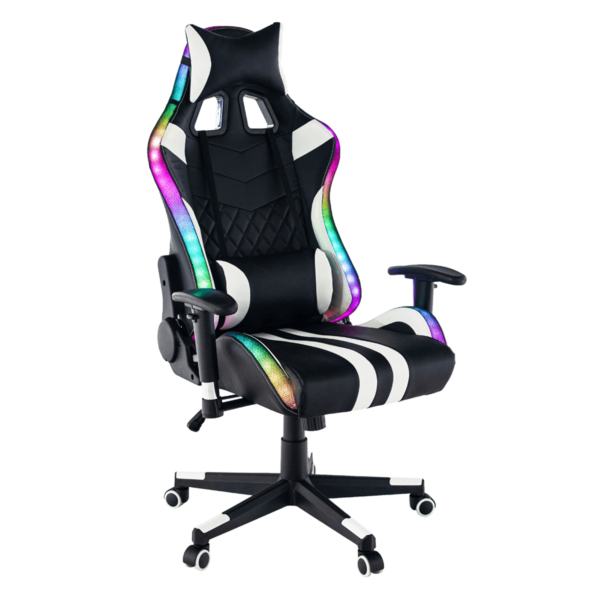 Irodai/gamer szék RGB háttérvilágítással