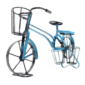 Kerékpár alakú RETRO virágcserép