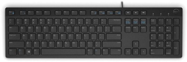 Dell KB-216 Fekete - US INTL AZOTTHONOM