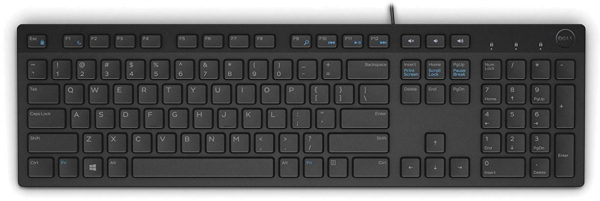 Dell KB-216 fekete UK AZOTTHONOM