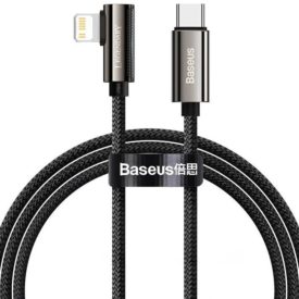 Baseus Elbow Fast Charging Data Cable Type-C to iP PD 20W 2 m Black AZOTTHONOM