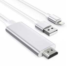 Choetech Lightening to HDMI Cable with USB Input AZOTTHONOM