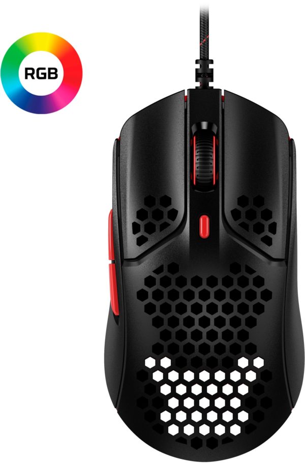 HyperX Pulsefire Haste Black/Red AZOTTHONOM