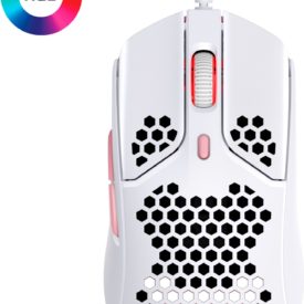 HyperX Pulsefire Haste White/Pink AZOTTHONOM