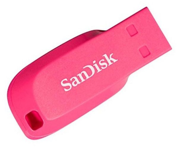 SanDisk Cruzer Blade 16 GB - electric pink AZOTTHONOM