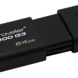 Kingston DataTraveler 100 G3 64 GB fekete AZOTTHONOM