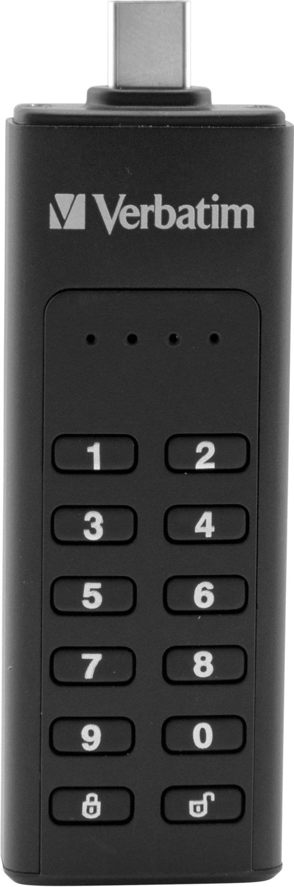 VERBATIM Keypad Secure Drive USB-C 128GB USB 3.1 AZOTTHONOM