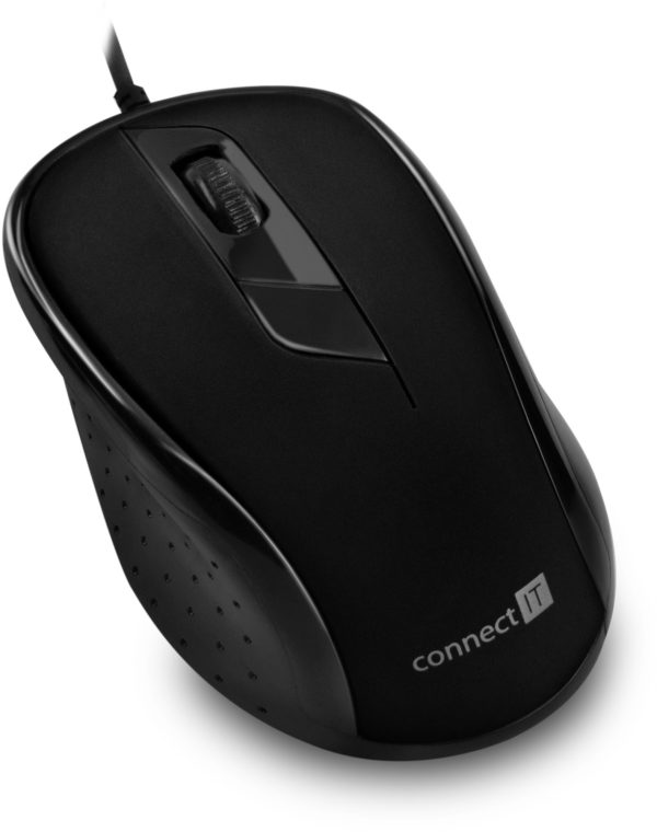 CONNECT IT Optical USB mouse fekete AZOTTHONOM