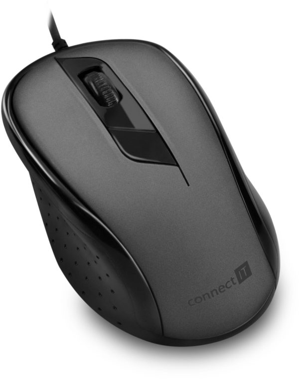 CONNECT IT Optical USB mouse ezüst AZOTTHONOM