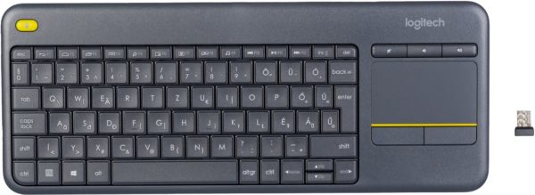 Logitech Wireless Touch Keyboard K400 Plus Magyar AZOTTHONOM