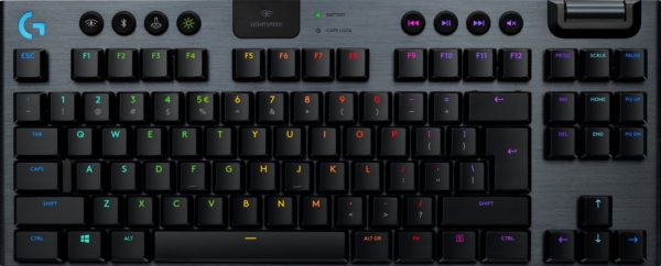 Logitech G915 LIGHTSPEED Tenkeyless Wireless RGB GL Clicky US INTL