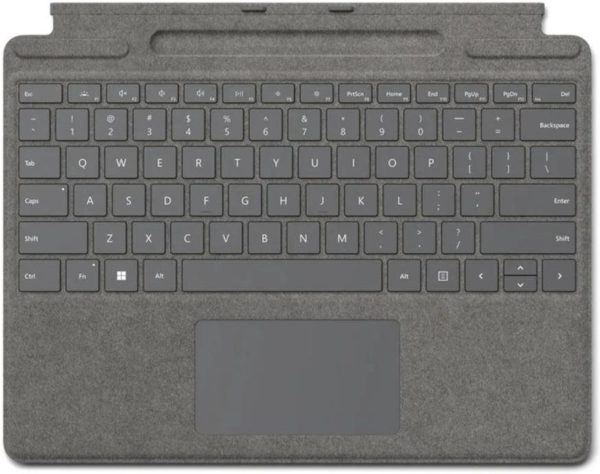 Microsoft Surface Pro Signature Keyboard Platinum ENG AZOTTHONOM