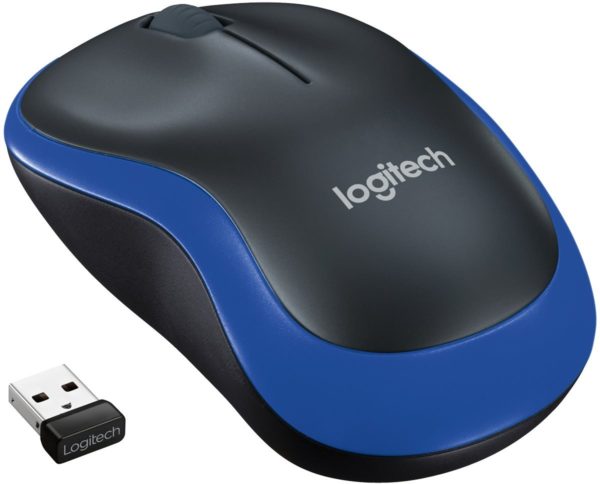 Logitech Wireless Mouse M185 kék AZOTTHONOM