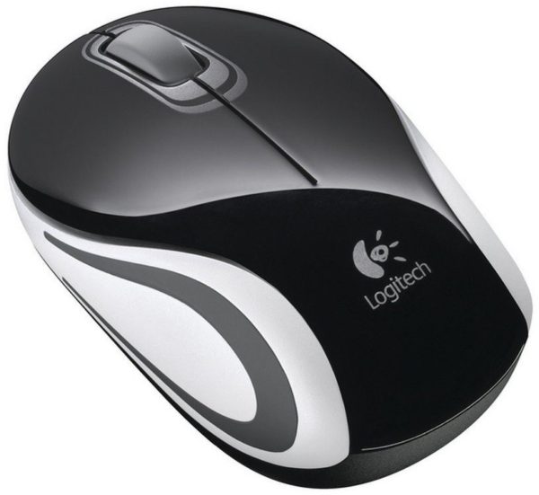 Logitech Wireless Mini Mouse M187 fekete AZOTTHONOM