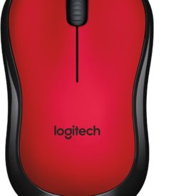 Logitech M220 Silent Wireless Mouse piros AZOTTHONOM