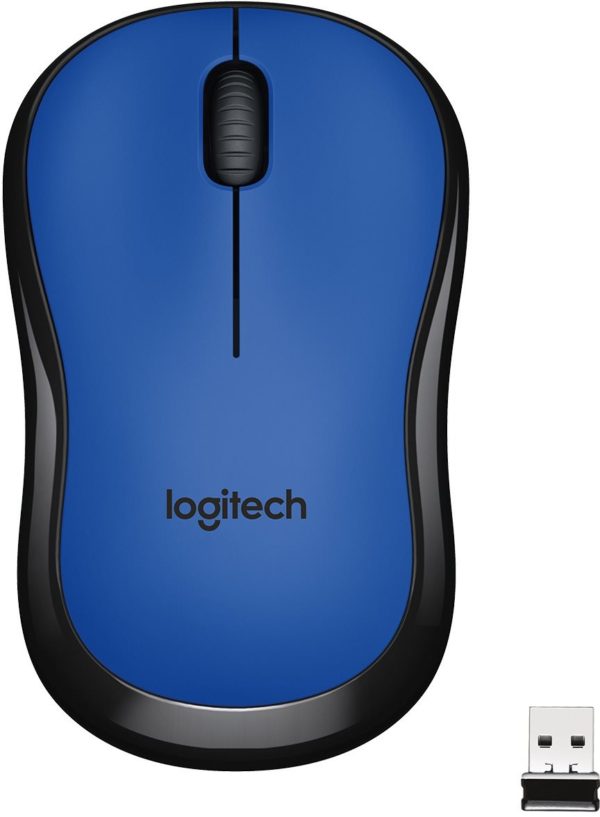 Logitech M220 Silent Wireless Mouse kék AZOTTHONOM