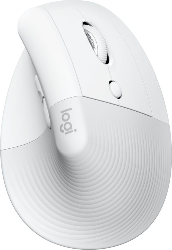 Logitech Lift Vertical Ergonomic Mouse Off-white AZOTTHONOM