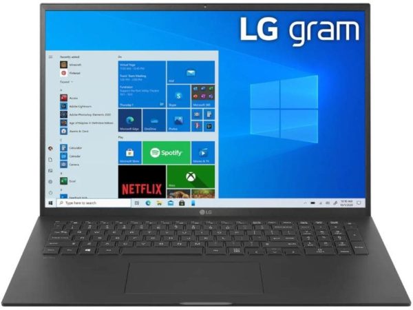 LG Gram 17Z90P-G.AA55H Fekete AZOTTHONOM