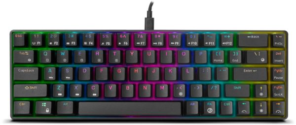 OZONE TACTICAL Wireless Mini Mechanical Keyboard - US AZOTTHONOM