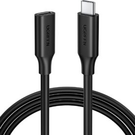 Ugreen USB-C/M to USB-C/F Gen2 5A Extension Cable 1 m (Black) AZOTTHONOM