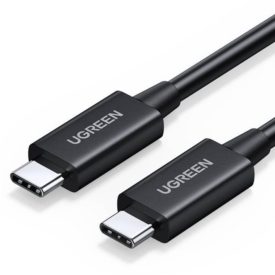 UGREEN USB4 Type C Male to Type C Male 5A Cable 0.8m Black AZOTTHONOM