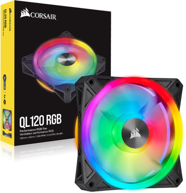 Corsair iCUE QL120 RGB 120 mm PWM Single AZOTTHONOM