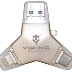 Viking USB 3.0 Pendrive 4in1 64GB ezüst AZOTTHONOM